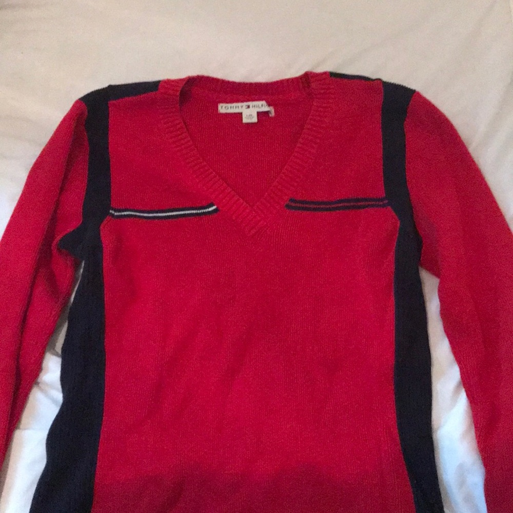 Heavy V-neck Tommy Hilfiger sweater